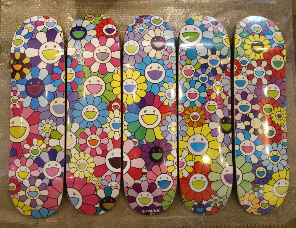 村上隆 Flower Skateboard Deck Set
