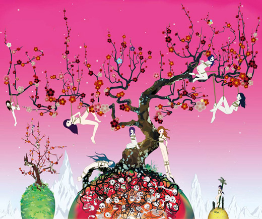 梅3 桃色の夢Japanese Apricot 3 - A pink dream|青島千穂Chiho Aoshima