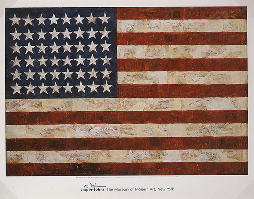 FLAG (THE MUSEUM OF MODERN ART POSTER)Jasper Johns|ジャスパー