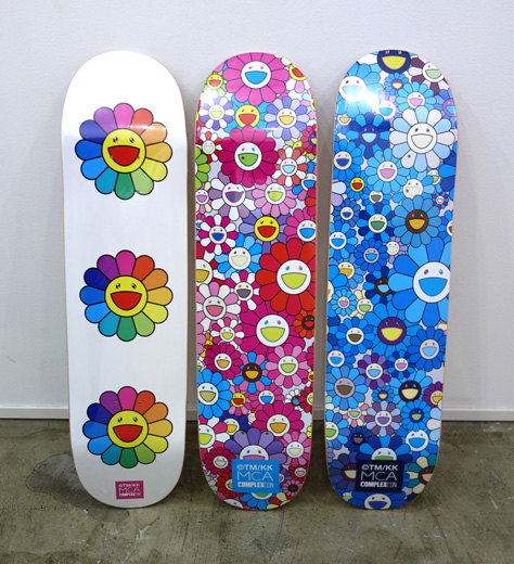 村上隆 Flower Skateboard Deck Set スケートボードスポーツ 