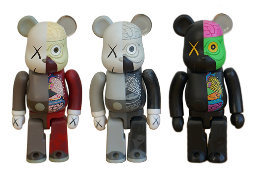 Companion Dissected 100% Bearbrick (3点セット)Companion Dissected 
