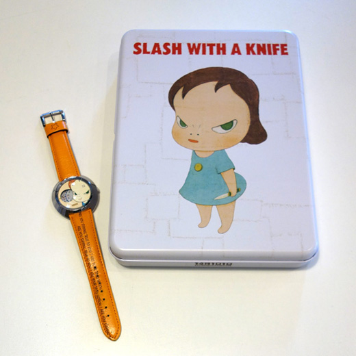 時計奈良美智 腕時計 SLASH WITH A KNIFE - 腕時計(アナログ)