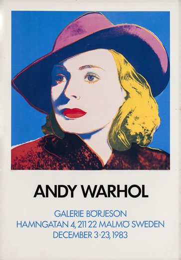 デザイナー★レア★　ポスター　ウォーホル「ジェームス ディーン」Andy Warhol